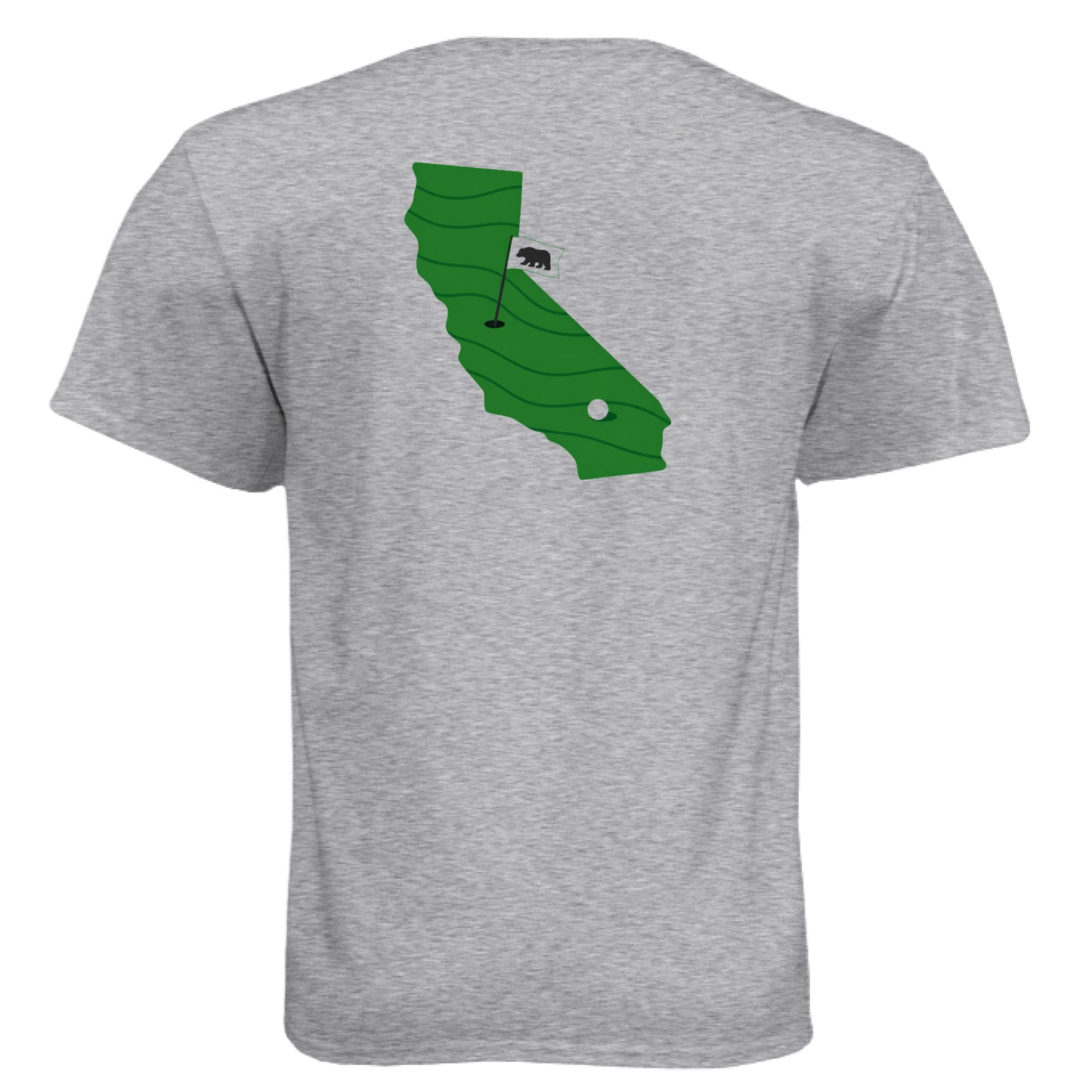 Your State Pride – California Golf Shirt – Soft Tri-Blend Tee - Clubbage - Your State Pride – California Golf Shirt – Soft Tri