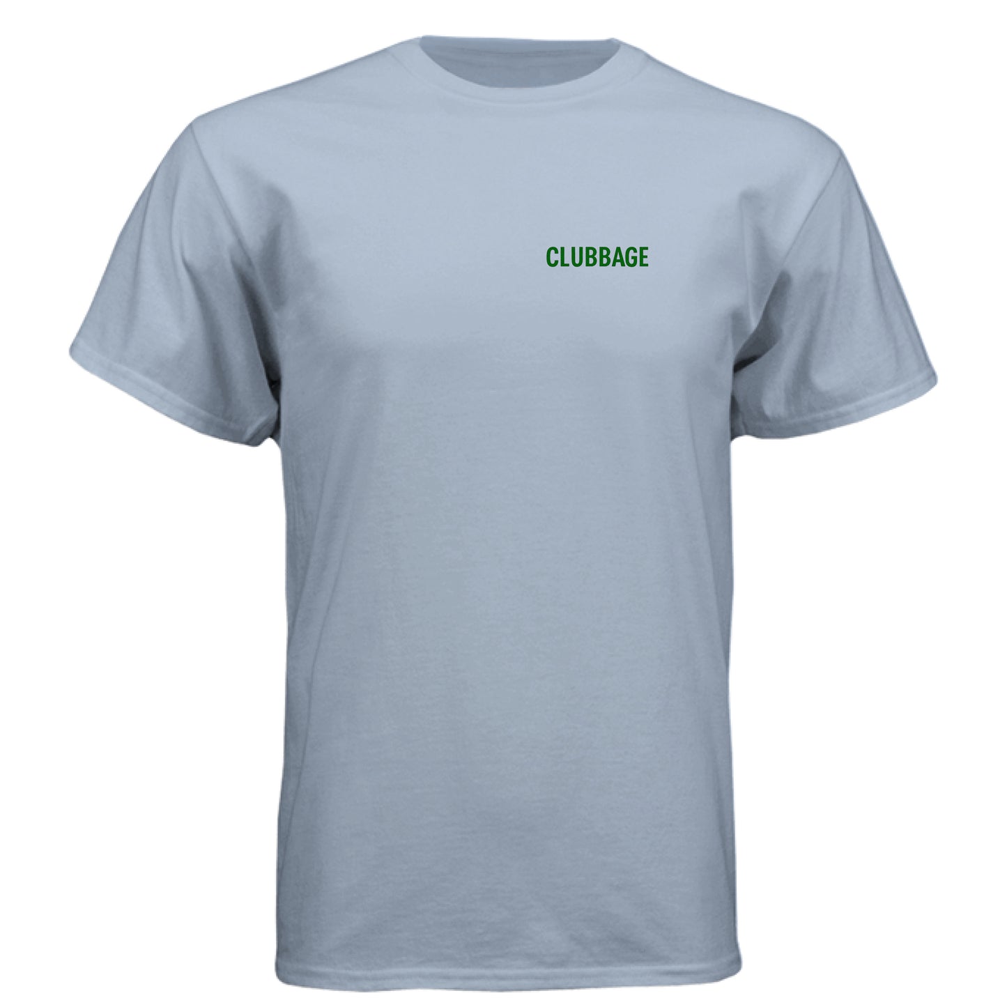 Your State Pride – Illinois Golf Shirt – Soft Tri-Blend Tee front logo view, Illinois state pride golf shirt from Clubbage