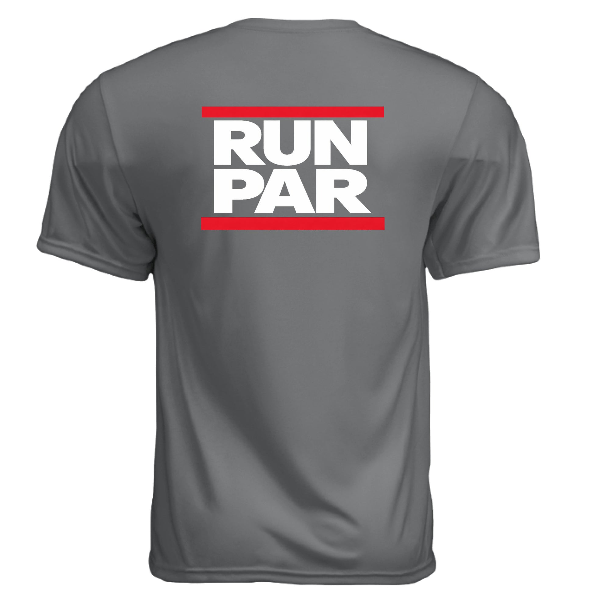 Run PAR Funny Golf Shirt – Moisture-Wicking Tee back design from Clubbage