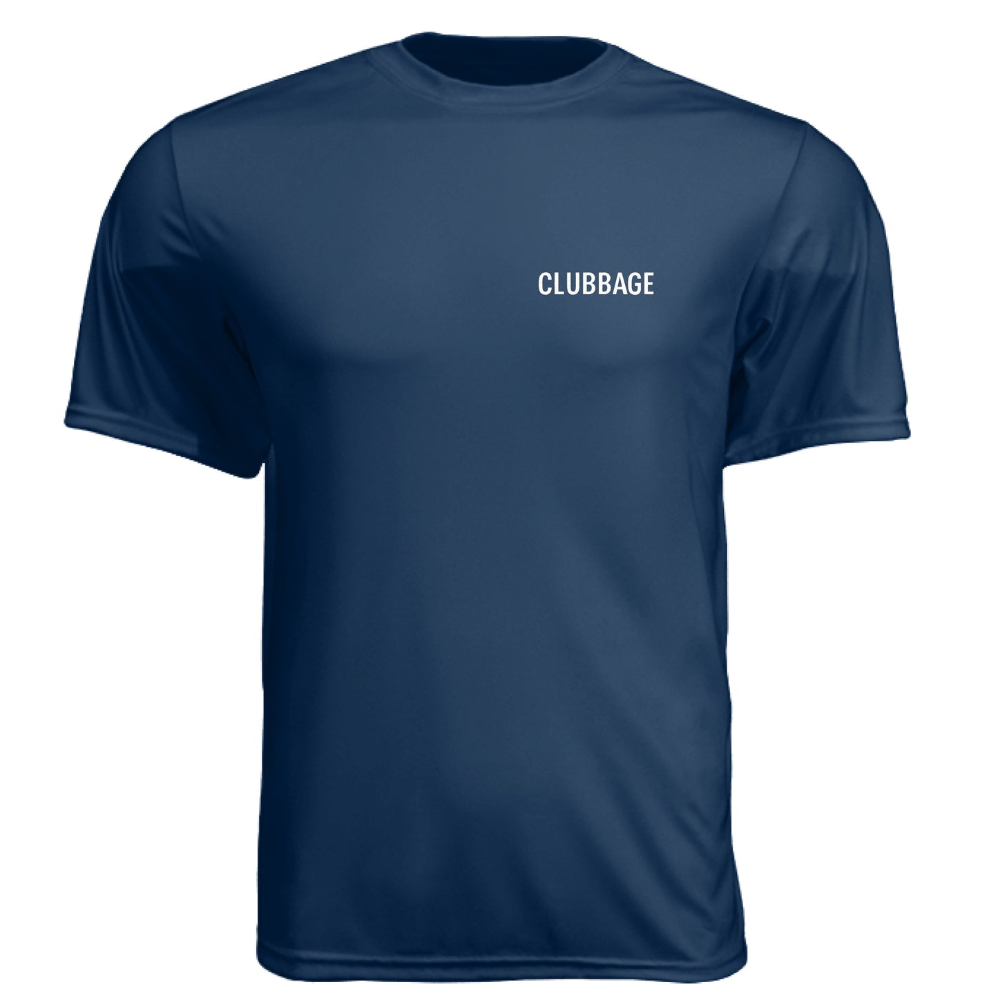 Deez Cups Mature Golf Humor Shirt – Moisture-Wicking Tee front logo view from Clubbage