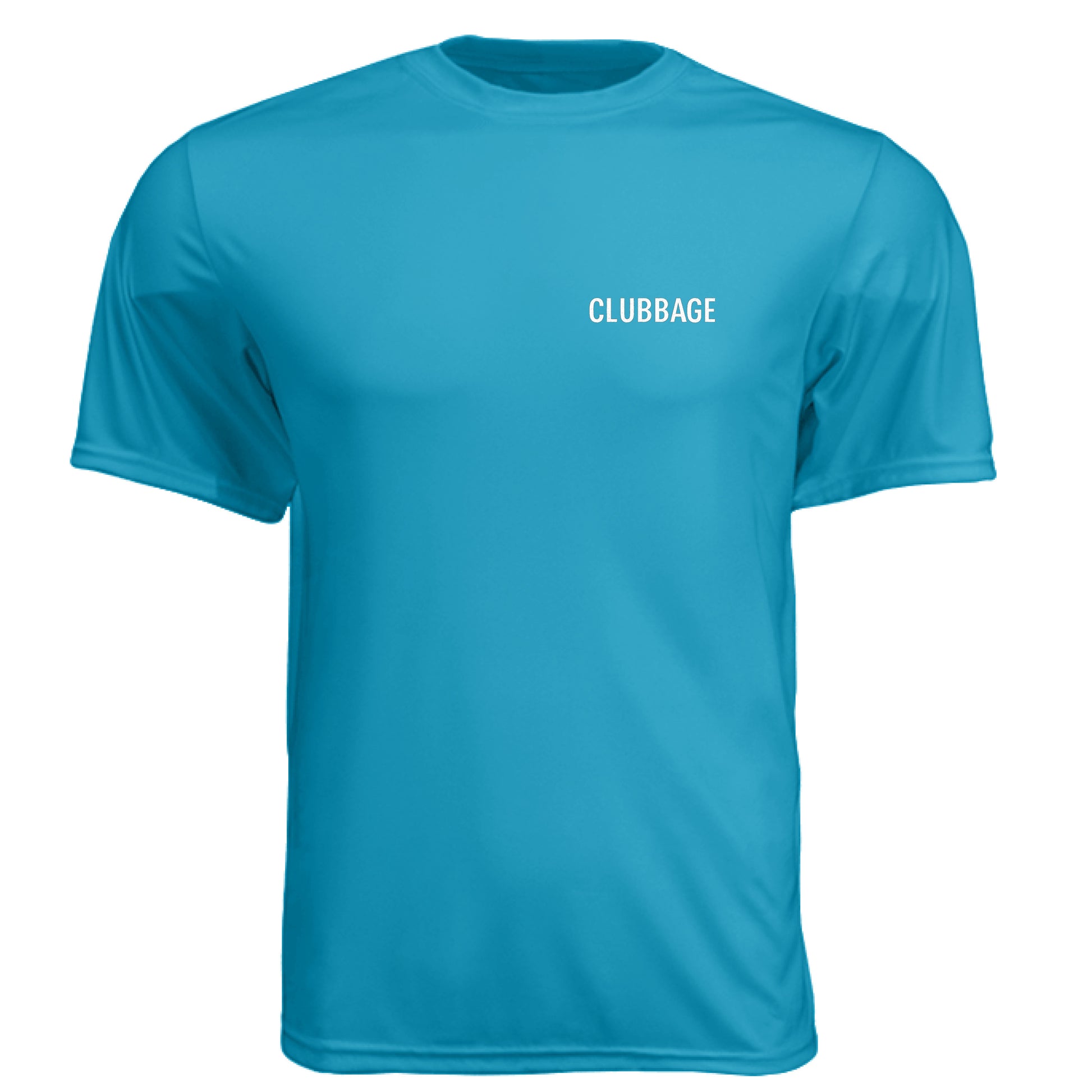 Deez Cups Mature Golf Humor Shirt – Moisture-Wicking Tee front logo view from Clubbage