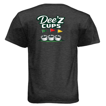 Deez Cups Mature Golf Humor Shirt – Soft Tri-Blend Tee - Clubbage - Deez Cups Mature Golf Humor Shirt – Soft Tri