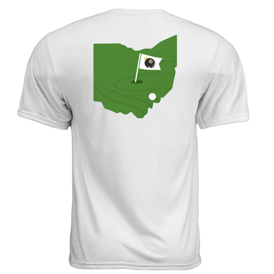 Your State Pride – Pennsylvania Golf Shirt – Moisture-Wicking Tee back design, Pennsylvania state pride golf shirt from Clubbage