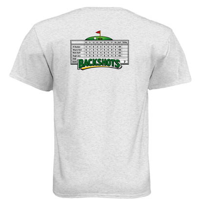 Backshots Golf Graphic Tee – Soft Tri-Blend Tee - Clubbage - Backshots Golf Graphic Tee – Soft Tri
