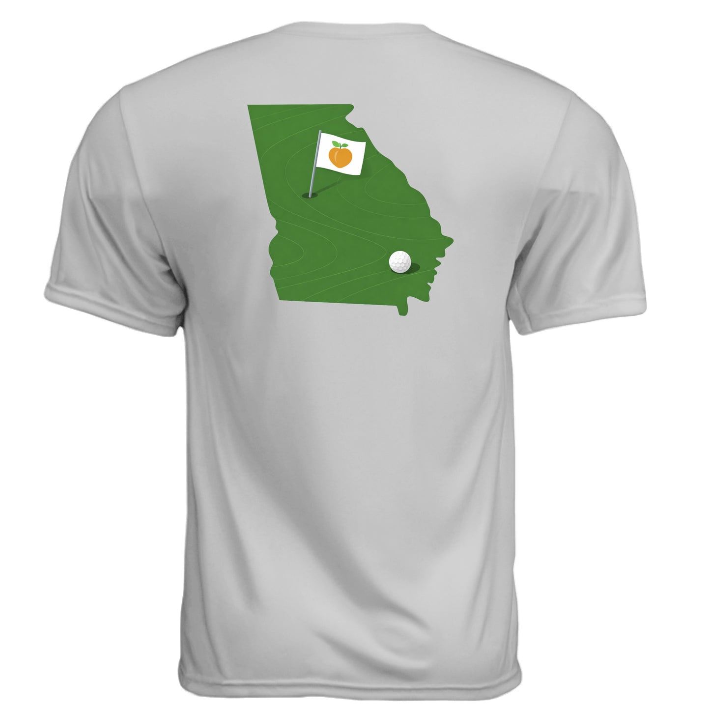 Your State Pride – Georgia Golf Shirt – Moisture-Wicking Tee - Clubbage - Your State Pride – Georgia Golf Shirt – Moisture