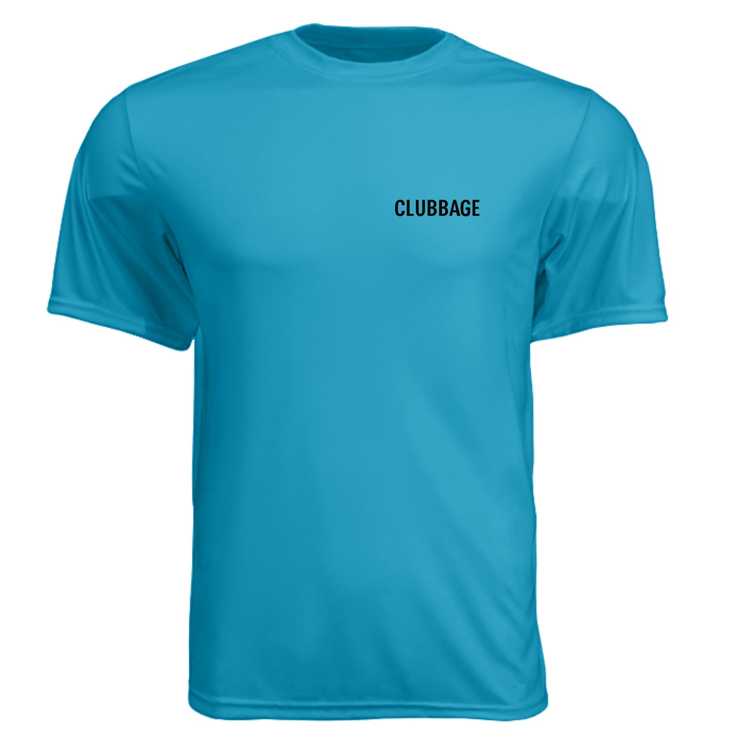 Going to Club Up More Funny Golf Shirt – Moisture-Wicking Tee front logo view from Clubbage