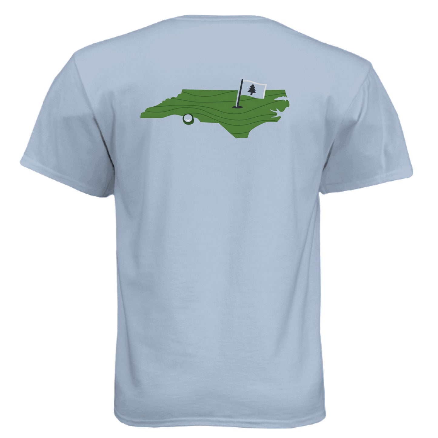 Your State Pride – North Carolina Golf Shirt – Soft Tri-Blend Tee - Clubbage - Your State Pride – North Carolina Golf Shirt – Soft Tri