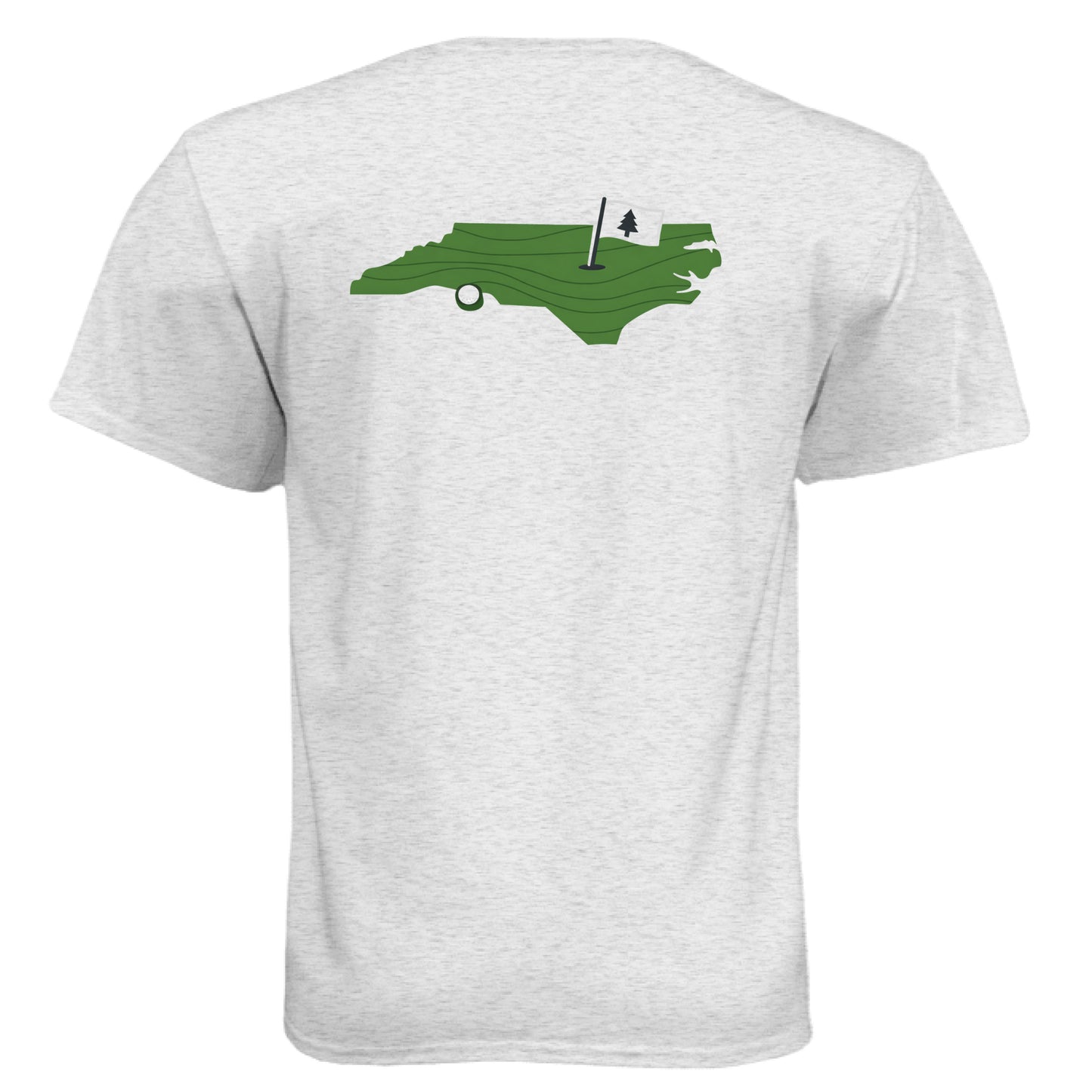 Your State Pride – North Carolina Golf Shirt – Soft Tri-Blend Tee - Clubbage - Your State Pride – North Carolina Golf Shirt – Soft Tri