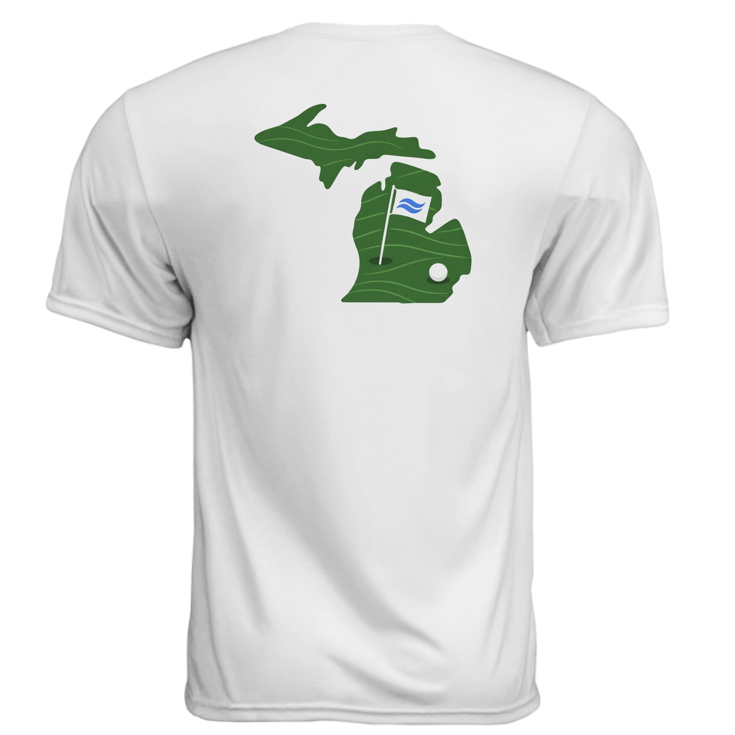 Your State Pride – Michigan Golf Shirt – Moisture-Wicking Tee - Clubbage - Your State Pride – Michigan Golf Shirt – Moisture