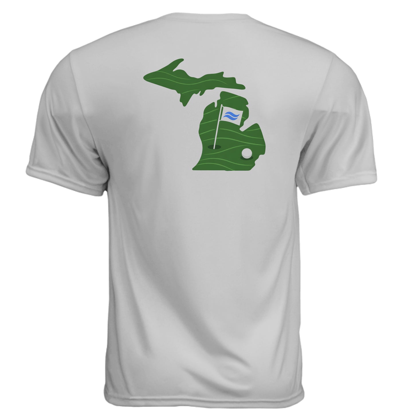 Your State Pride – Michigan Golf Shirt – Moisture-Wicking Tee - Clubbage - Your State Pride – Michigan Golf Shirt – Moisture