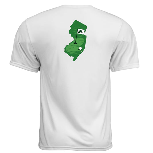 Your State Pride – New Jersey Golf Shirt – Moisture-Wicking Tee back design, New Jersey state pride golf shirt from Clubbage