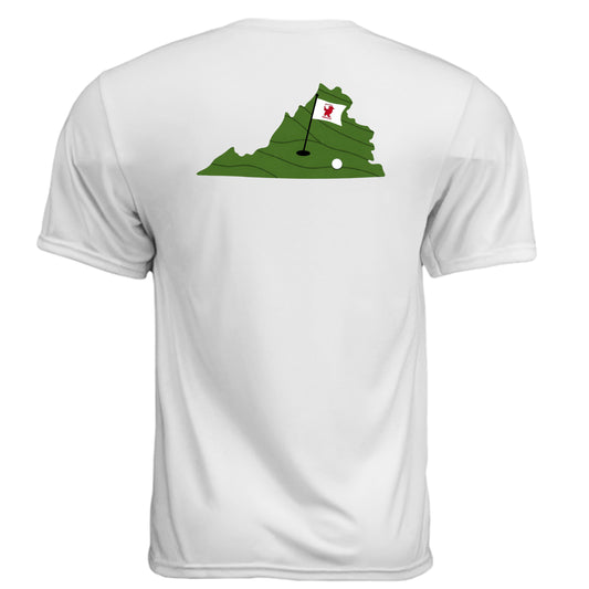 Your State Pride – Kentucky Golf Shirt – Moisture-Wicking Tee back design, Kentucky state pride golf shirt from Clubbage