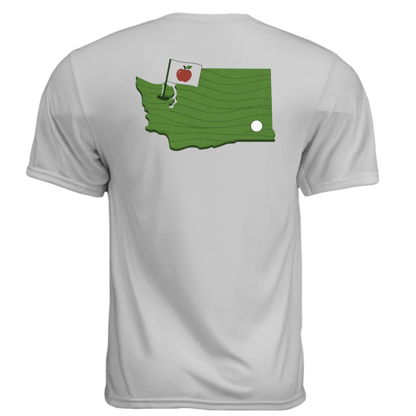 Your State Pride – Washington Golf Shirt – Moisture-Wicking Tee - Clubbage - Your State Pride – Washington Golf Shirt – Moisture