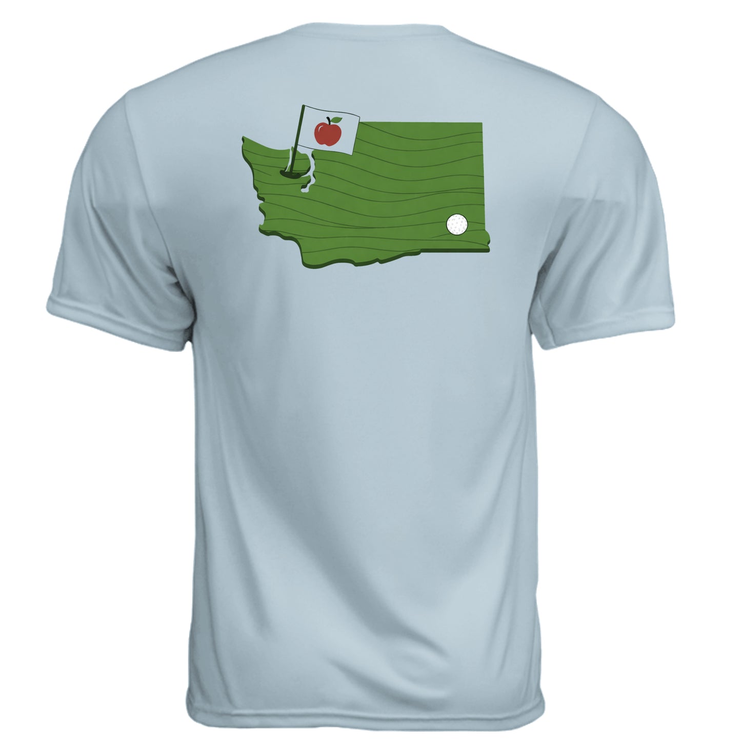 Your State Pride – Washington Golf Shirt – Moisture-Wicking Tee - Clubbage - Your State Pride – Washington Golf Shirt – Moisture