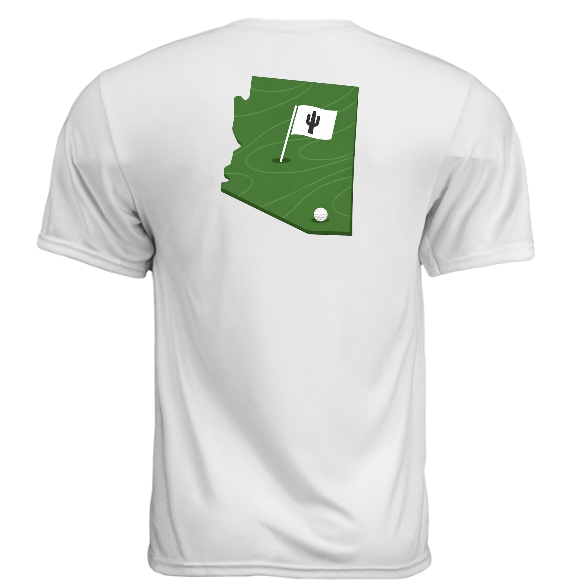 Your State Pride – Arizona Golf Shirt – Moisture-Wicking Tee - Clubbage - Your State Pride – Arizona Golf Shirt – Moisture