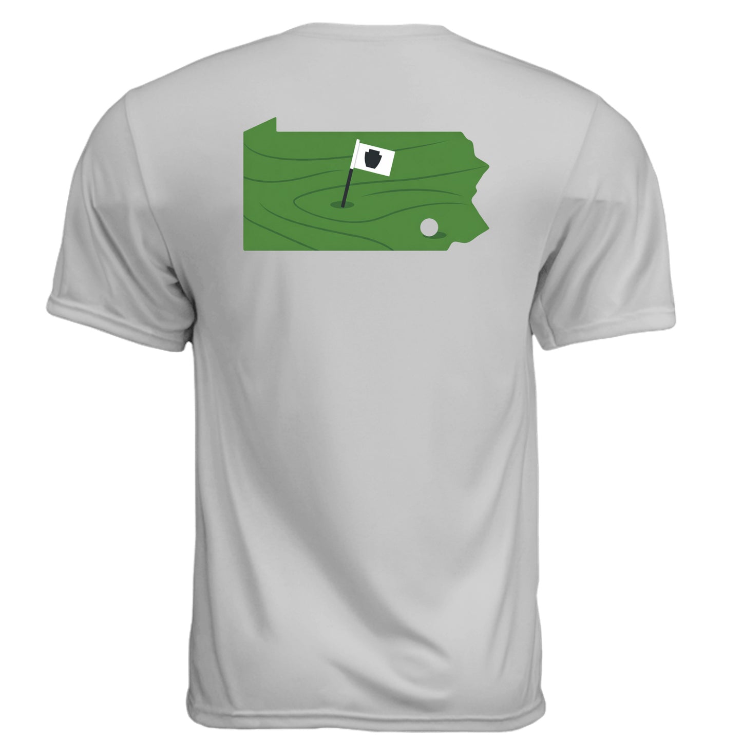 Your State Pride – Pennsylvania Golf Shirt – Moisture-Wicking Tee - Clubbage - Your State Pride – Pennsylvania Golf Shirt – Moisture