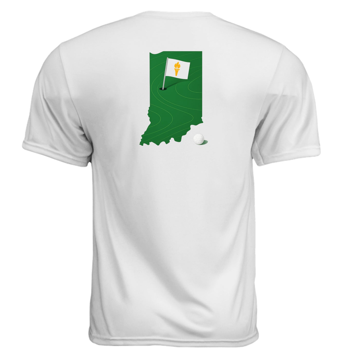 Your State Pride – Indiana Golf Shirt – Moisture-Wicking Tee - Clubbage - Your State Pride – Indiana Golf Shirt – Moisture