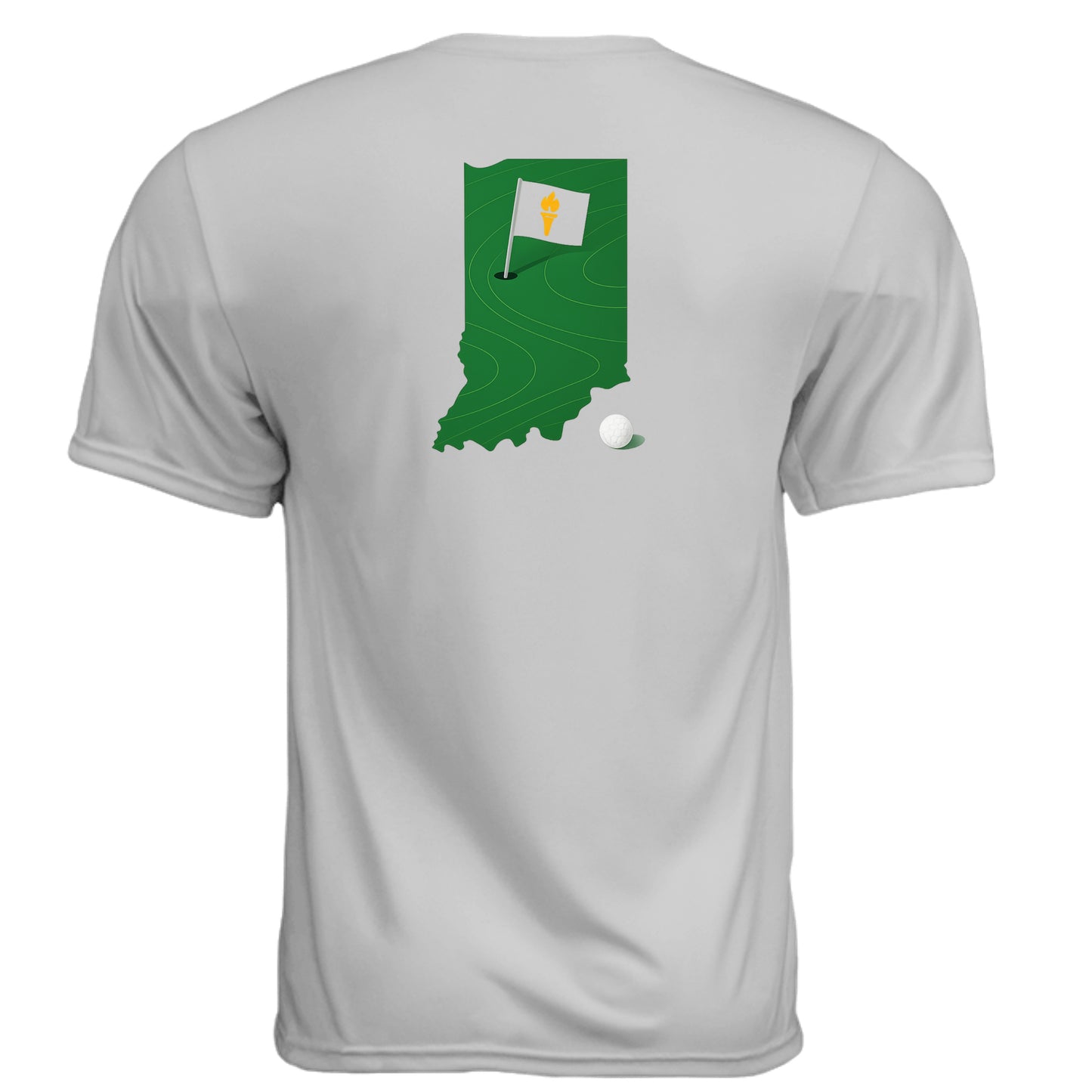 Your State Pride – Indiana Golf Shirt – Moisture-Wicking Tee - Clubbage - Your State Pride – Indiana Golf Shirt – Moisture