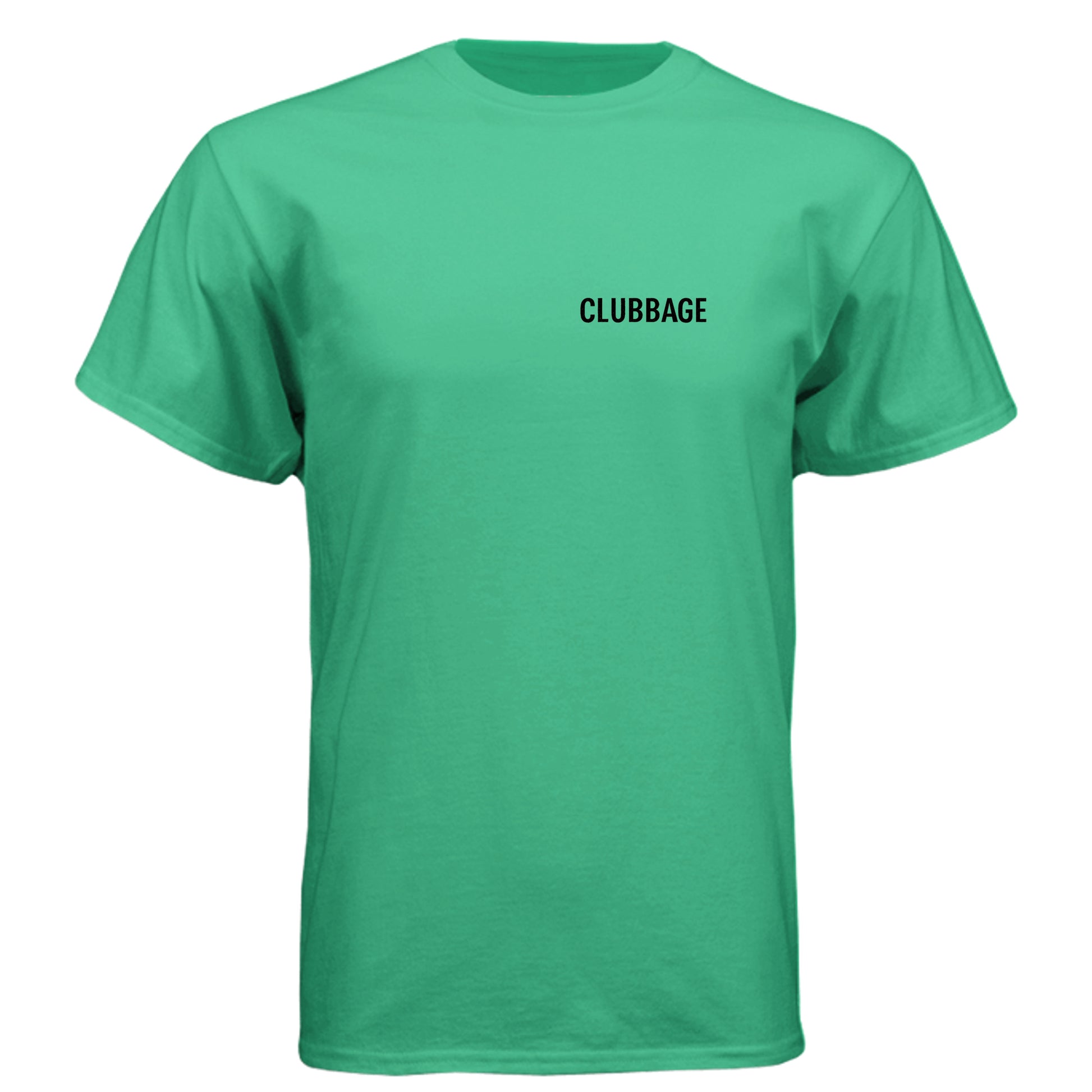 Autistic & Ready Golf Graphic Tee – Soft Tri-Blend Tee front logo view from Clubbage