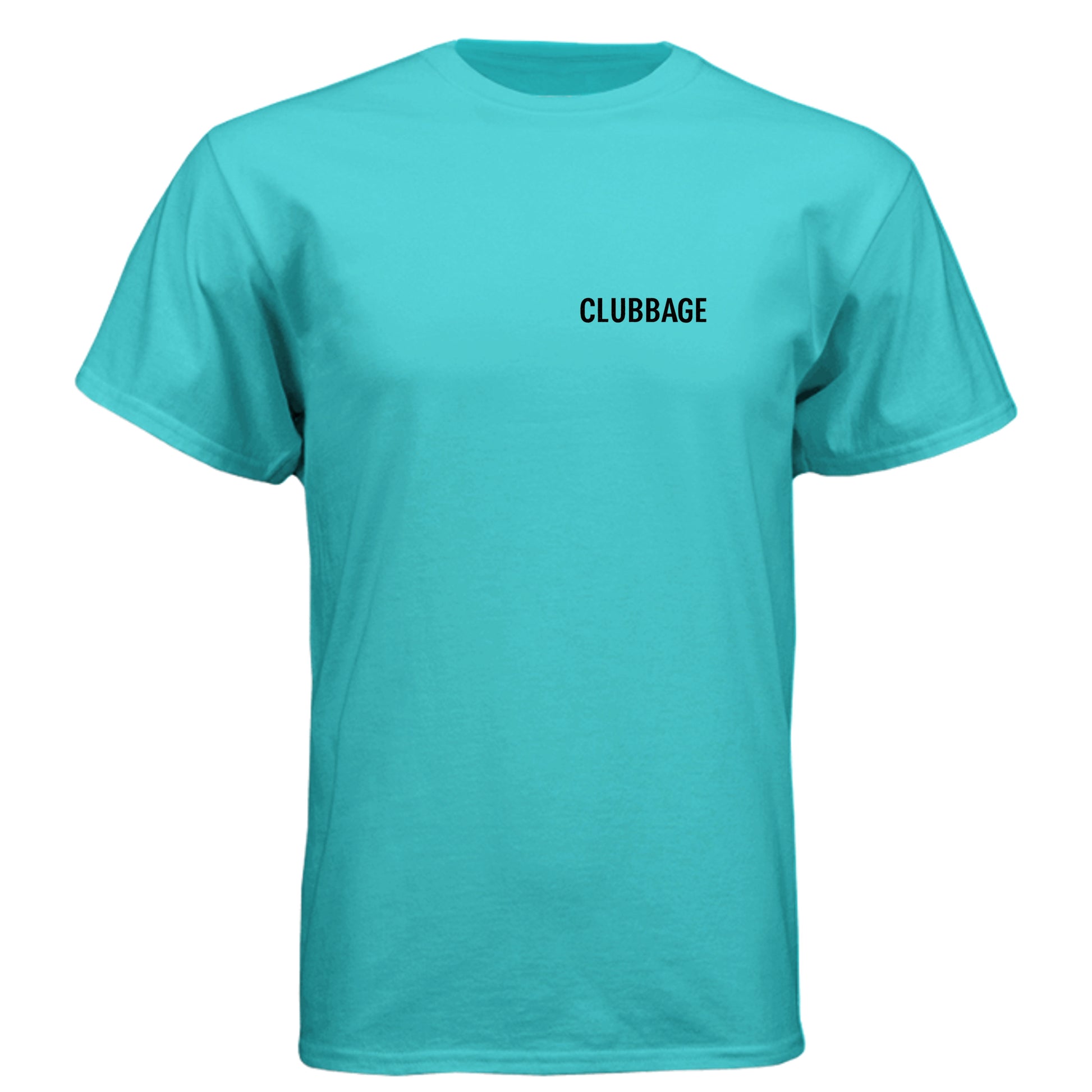 Autistic & Ready Golf Graphic Tee – Soft Tri-Blend Tee front logo view from Clubbage