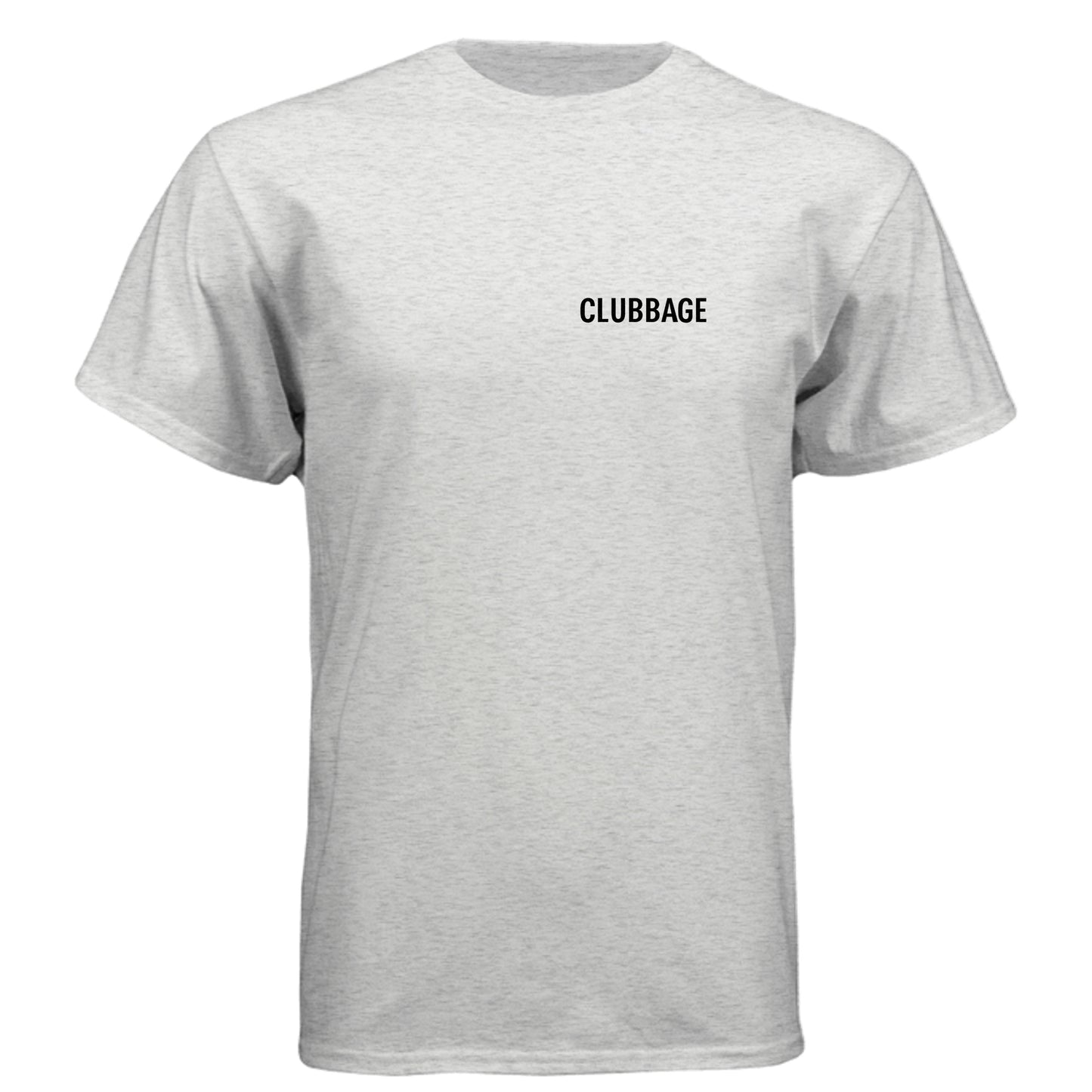 Autistic & Ready Golf Graphic Tee – Soft Tri-Blend Tee front logo view from Clubbage