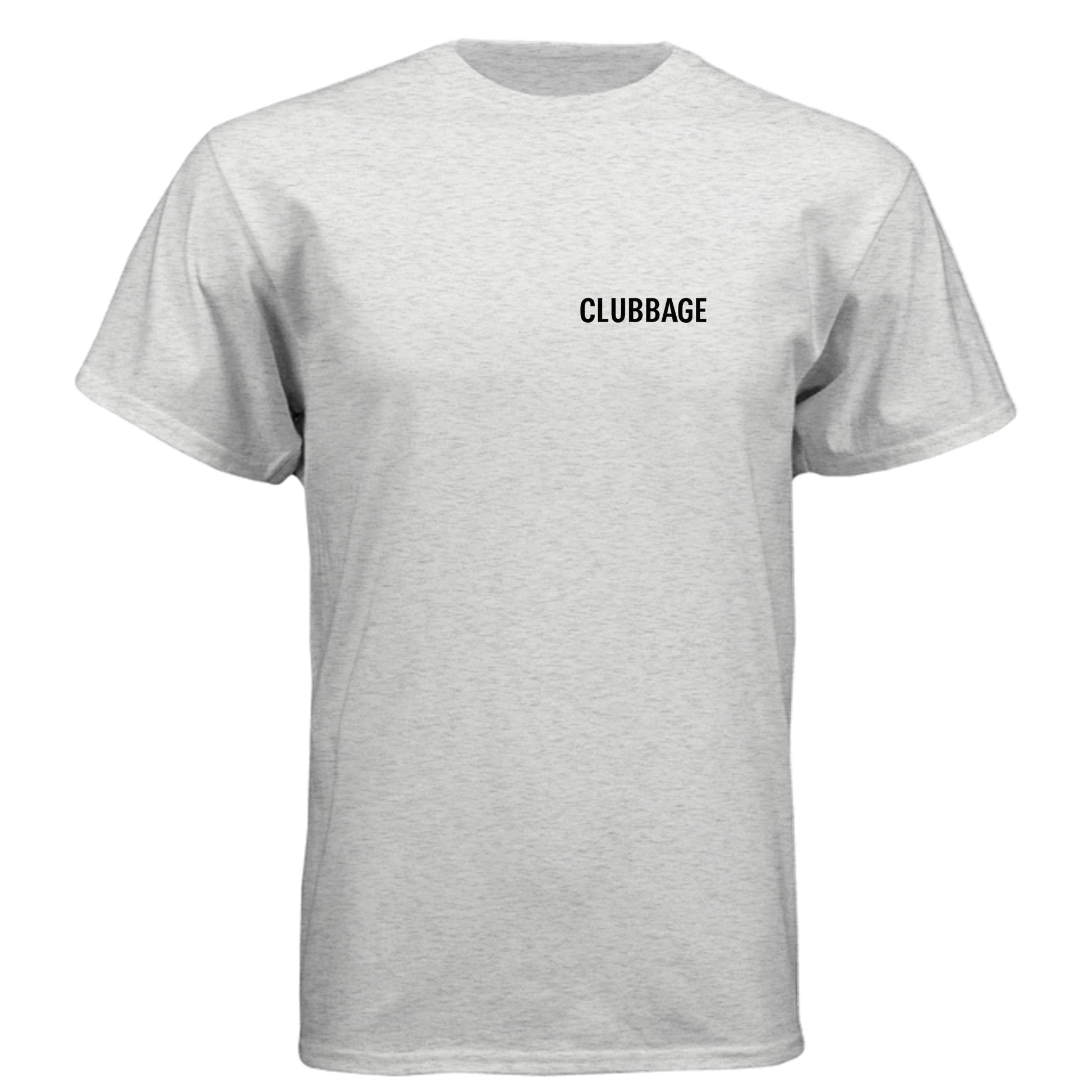 Autistic & Ready Golf Graphic Tee – Soft Tri-Blend Tee front logo view from Clubbage