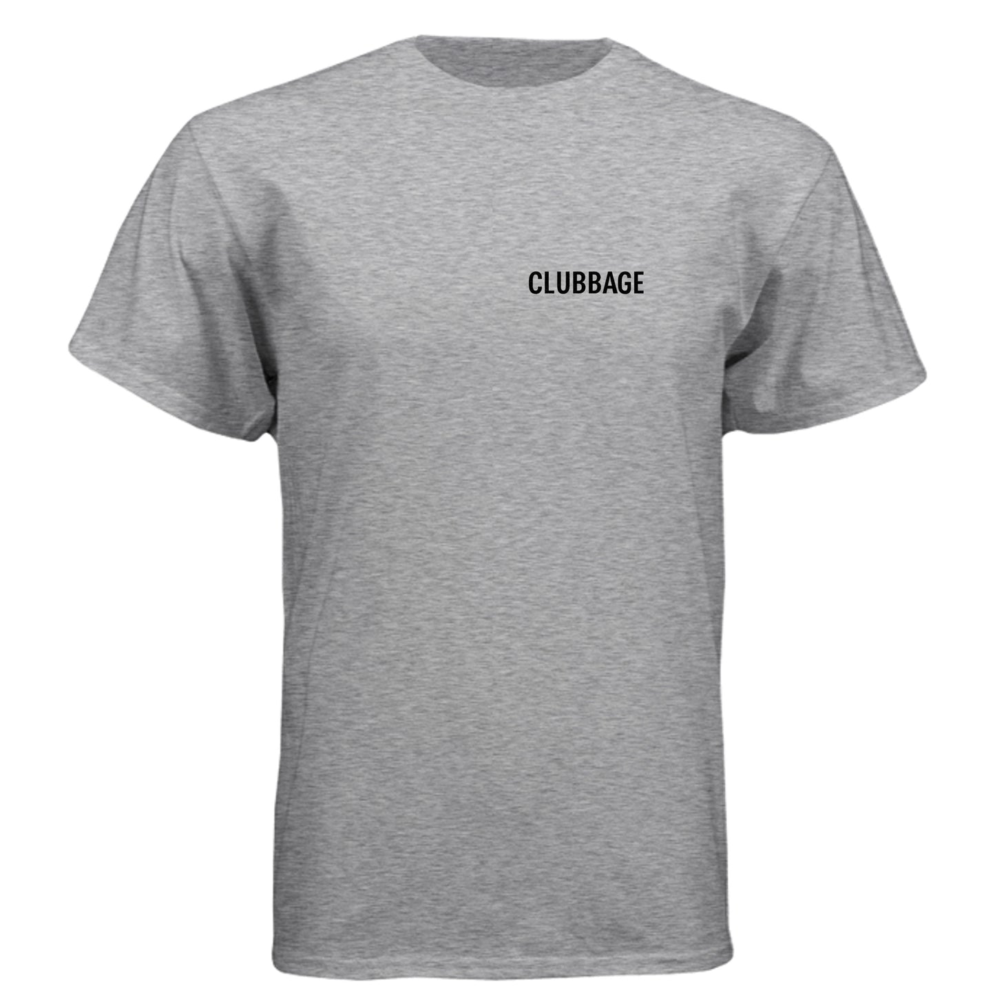 Autistic & Ready Golf Graphic Tee – Soft Tri-Blend Tee front logo view from Clubbage