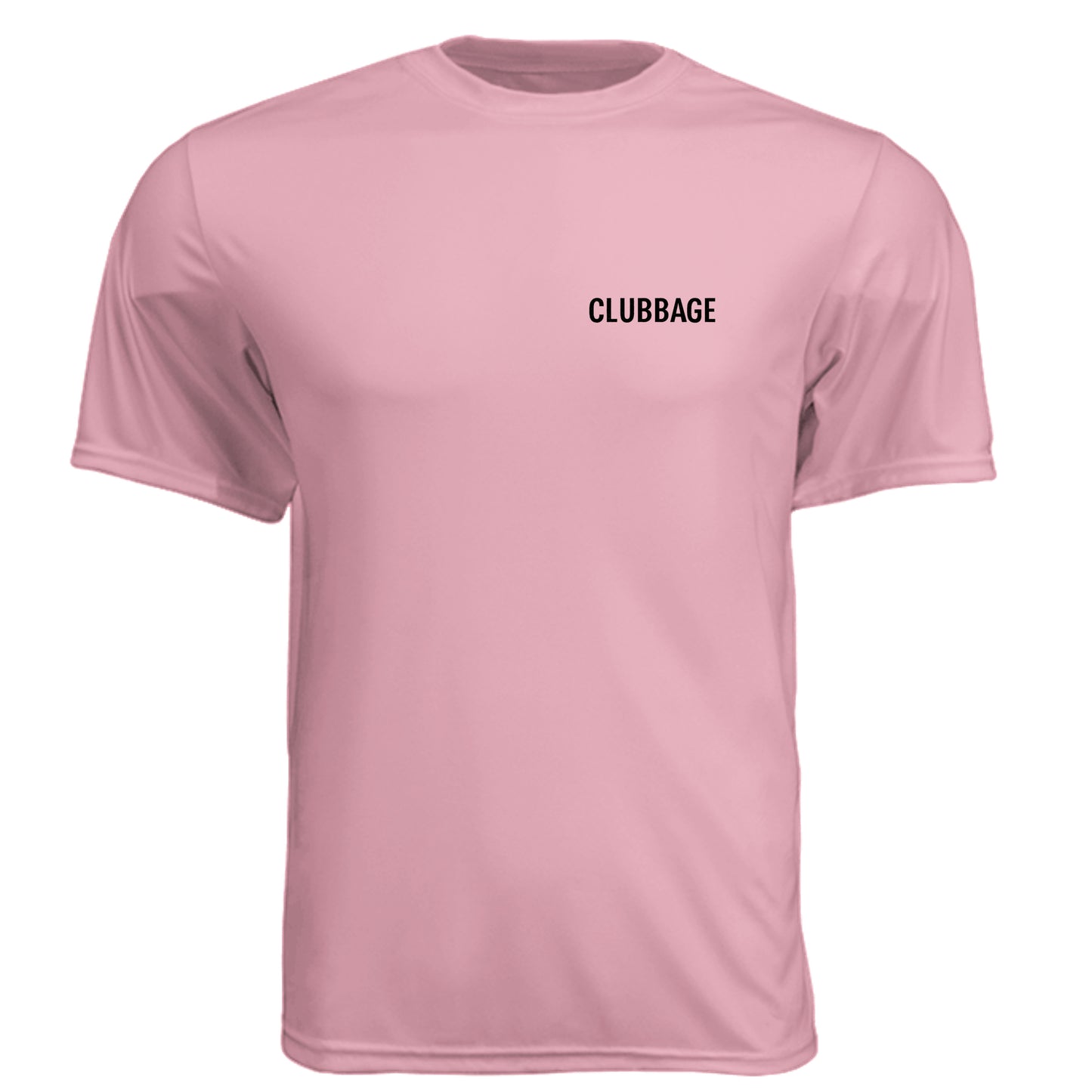Autistic & Ready Golf Graphic Tee – Moisture-Wicking Tee front logo view from Clubbage