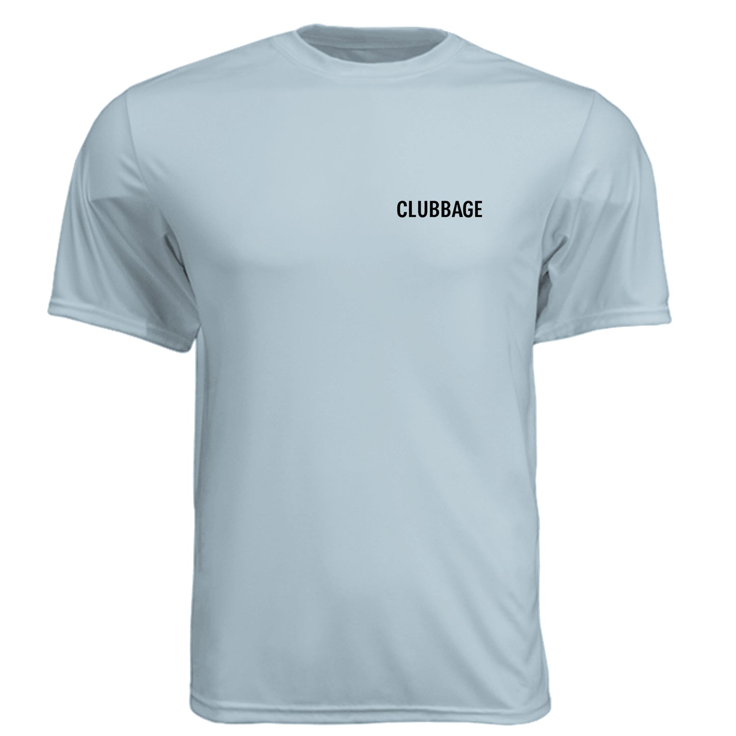 Autistic & Ready Golf Graphic Tee – Moisture-Wicking Tee front logo view from Clubbage