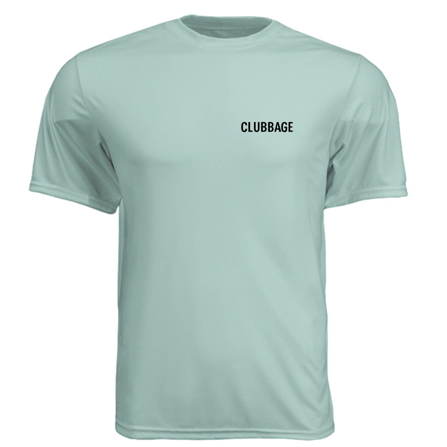 Autistic & Ready Golf Graphic Tee – Moisture-Wicking Tee front logo view from Clubbage