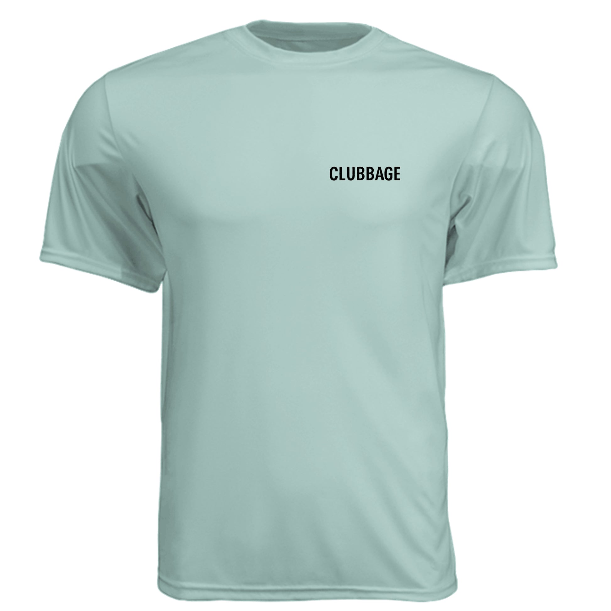 Autistic & Ready Golf Graphic Tee – Moisture-Wicking Tee front logo view from Clubbage
