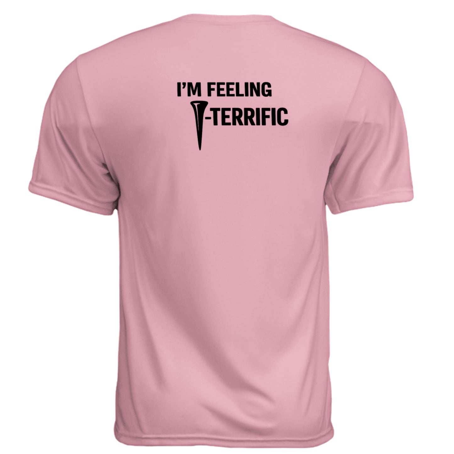 Terrific Funny Golf Shirt – Moisture-Wicking Tee back design from Clubbage