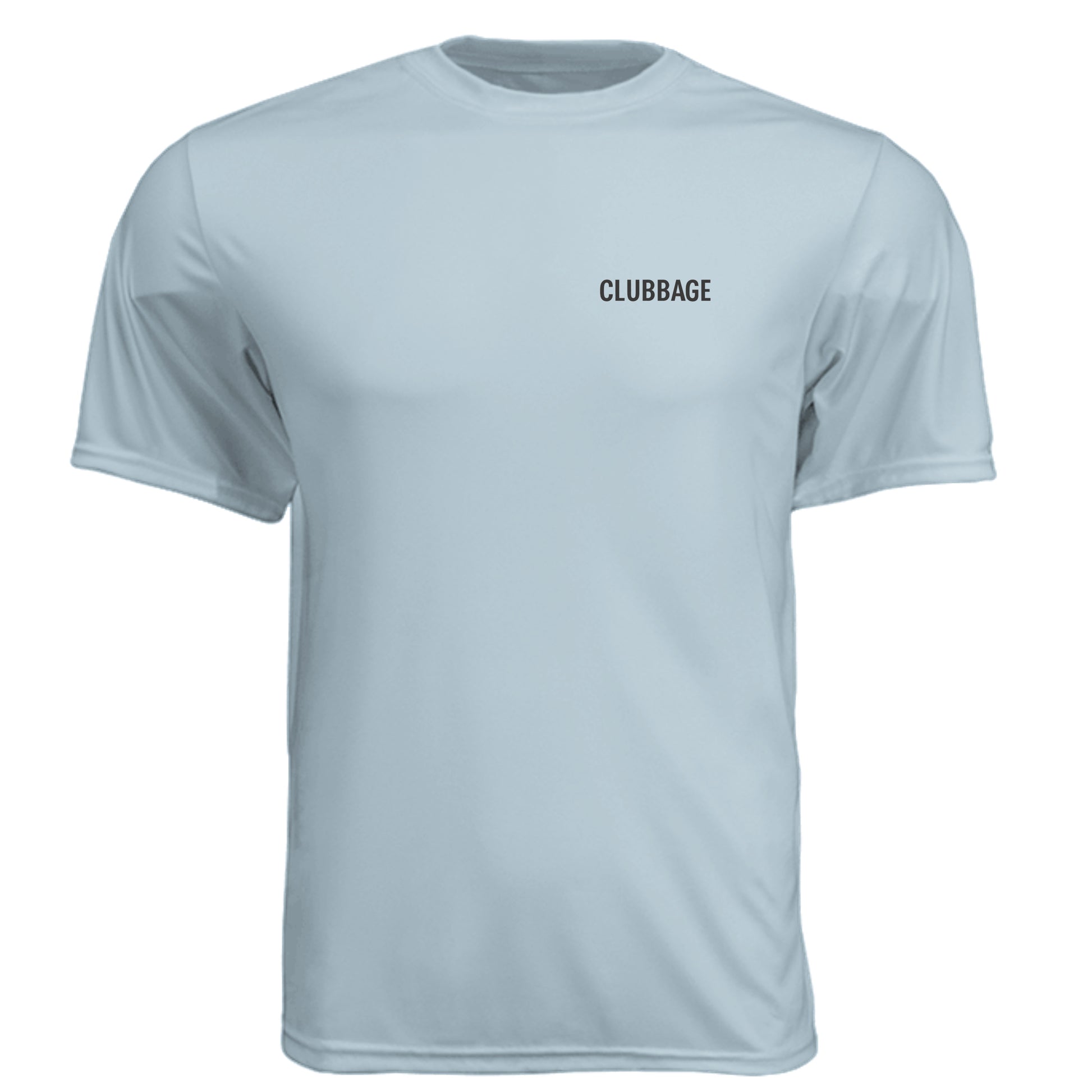 Your State Pride – Delaware Golf Shirt – Moisture-Wicking Tee front logo view, Delaware state pride golf shirt from Clubbage