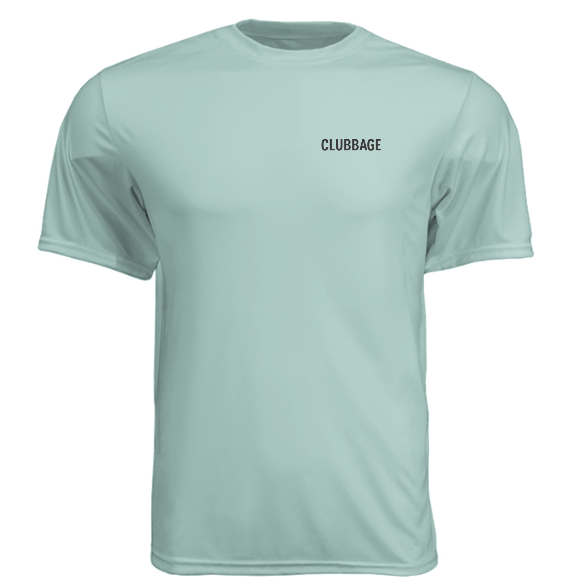 Quick Nine Vintage Golf Shirt – Moisture-Wicking Tee front logo view from Clubbage