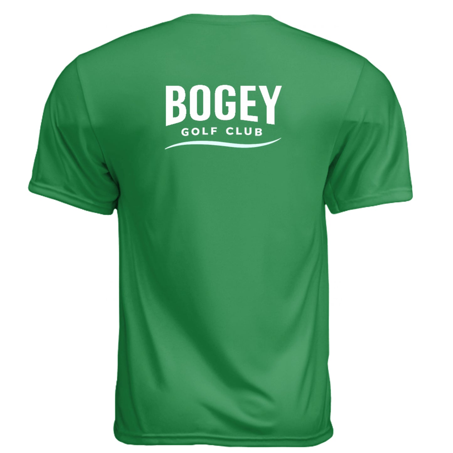 Bogey Club Funny Golf Shirt – Moisture-Wicking Tee back design from Clubbage