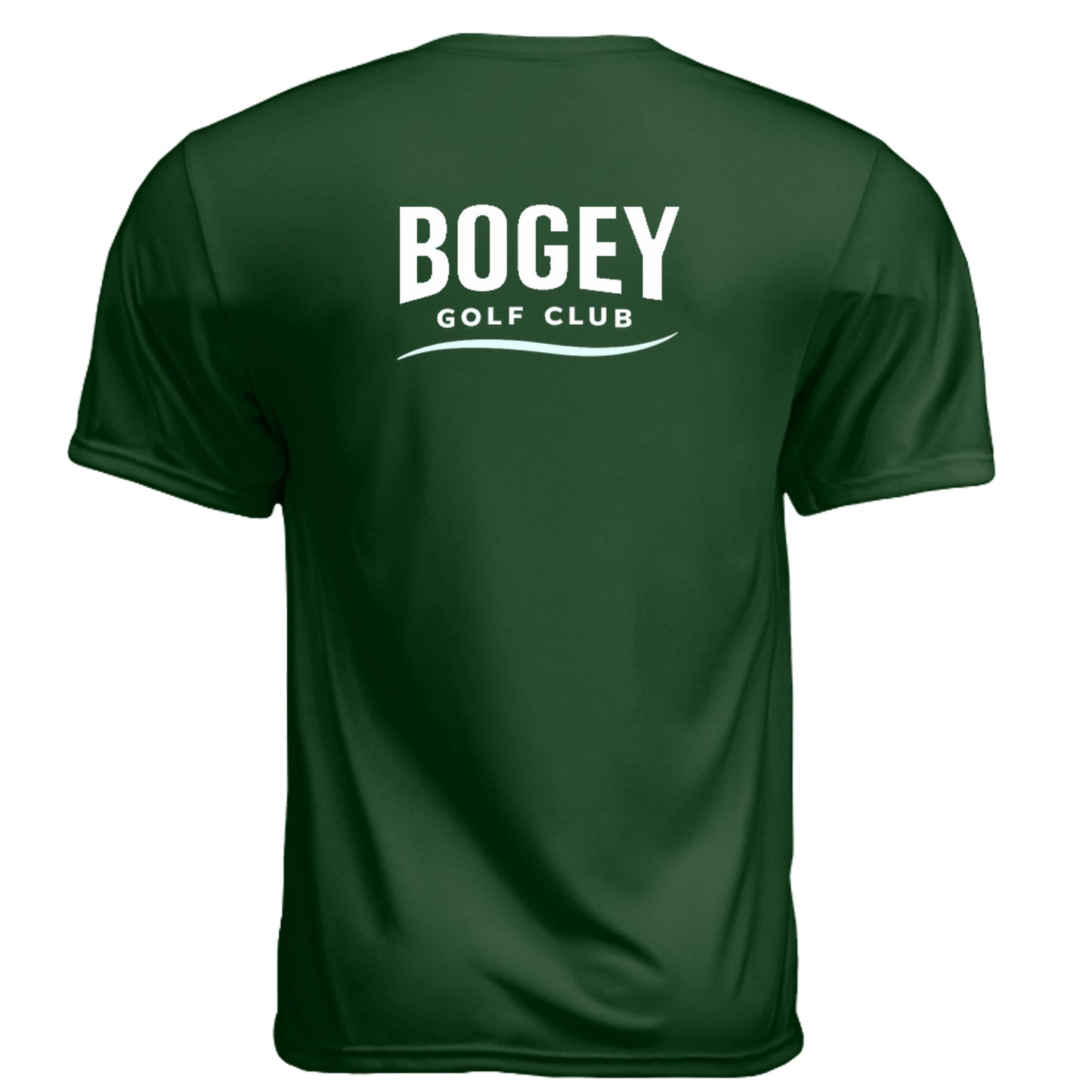 Bogey Club Funny Golf Shirt – Moisture-Wicking Tee back design from Clubbage