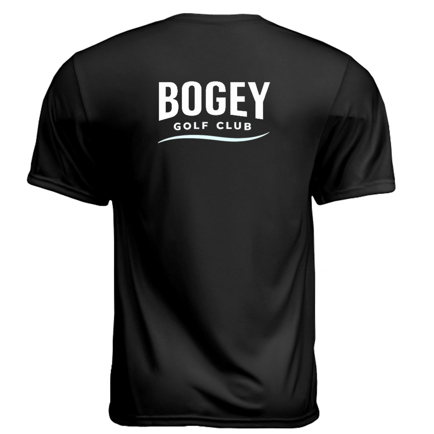 Bogey Club Funny Golf Shirt – Moisture-Wicking Tee back design from Clubbage