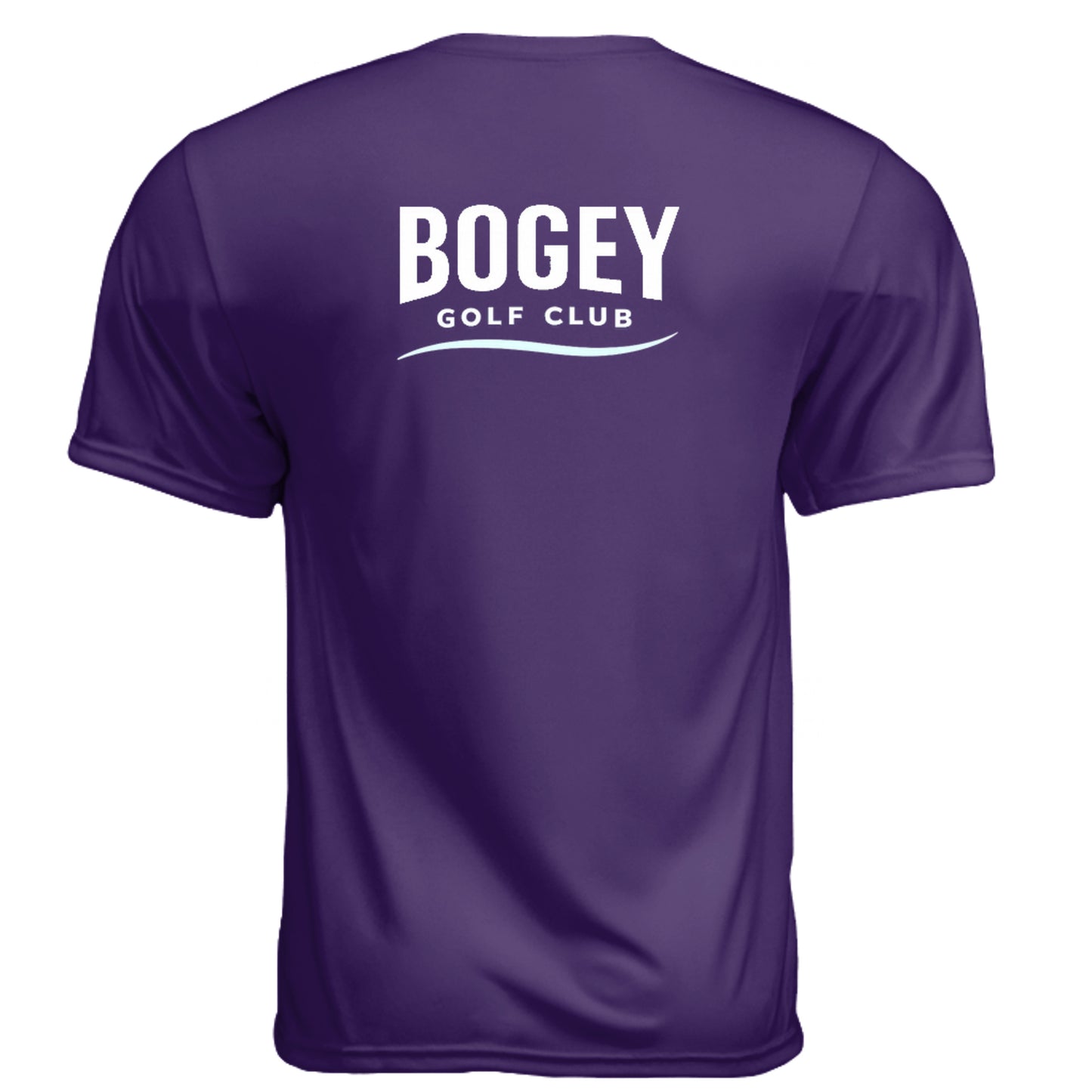 Bogey Club Funny Golf Shirt – Moisture-Wicking Tee back design from Clubbage