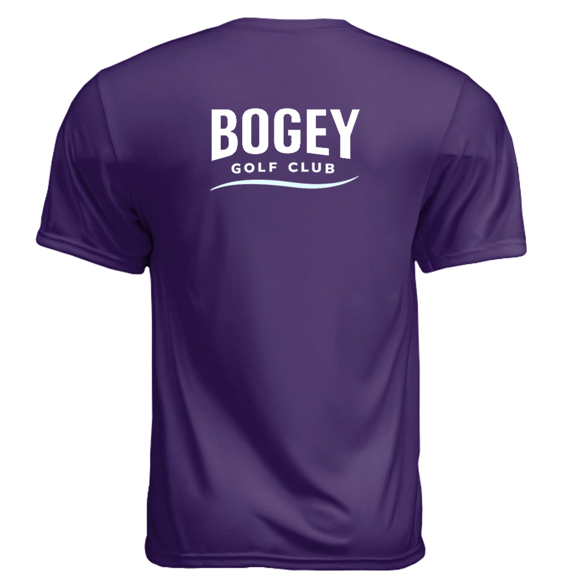 Bogey Club Funny Golf Shirt – Moisture-Wicking Tee back design from Clubbage