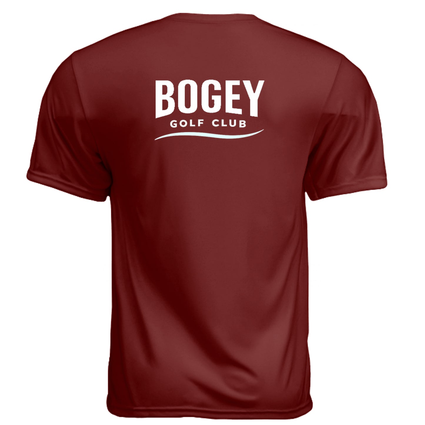 Bogey Club Funny Golf Shirt – Moisture-Wicking Tee back design from Clubbage