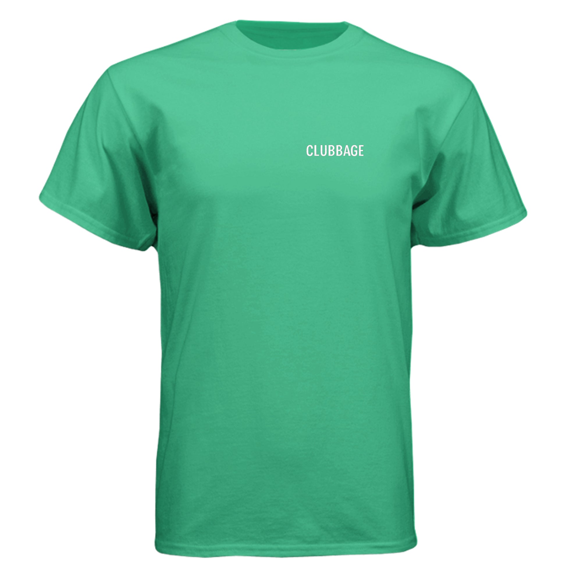 Bogey Club Funny Golf Shirt – Soft Tri-Blend Tee front logo view from Clubbage