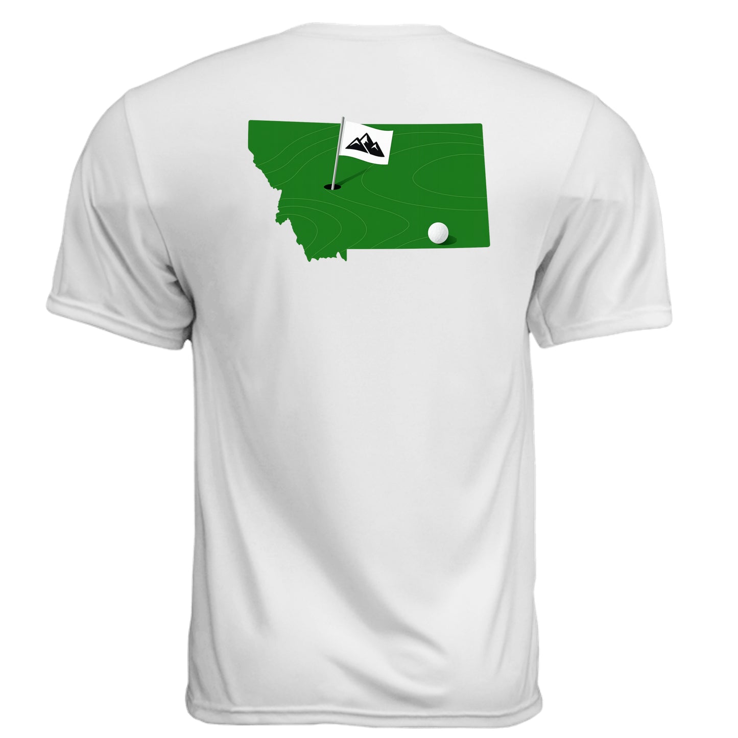 Your State Pride – Montana Golf Shirt – Moisture-Wicking Tee - Clubbage - Your State Pride – Montana Golf Shirt – Moisture