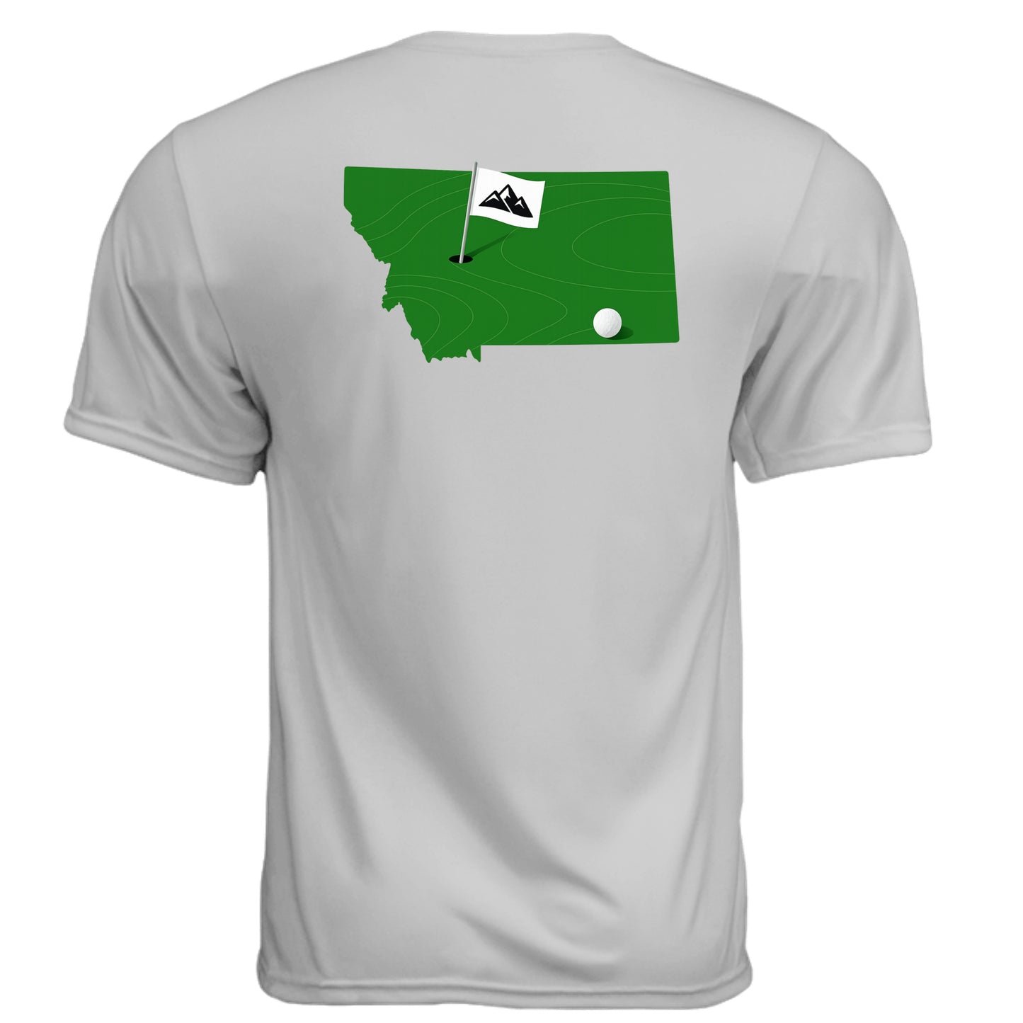 Your State Pride – Montana Golf Shirt – Moisture-Wicking Tee - Clubbage - Your State Pride – Montana Golf Shirt – Moisture