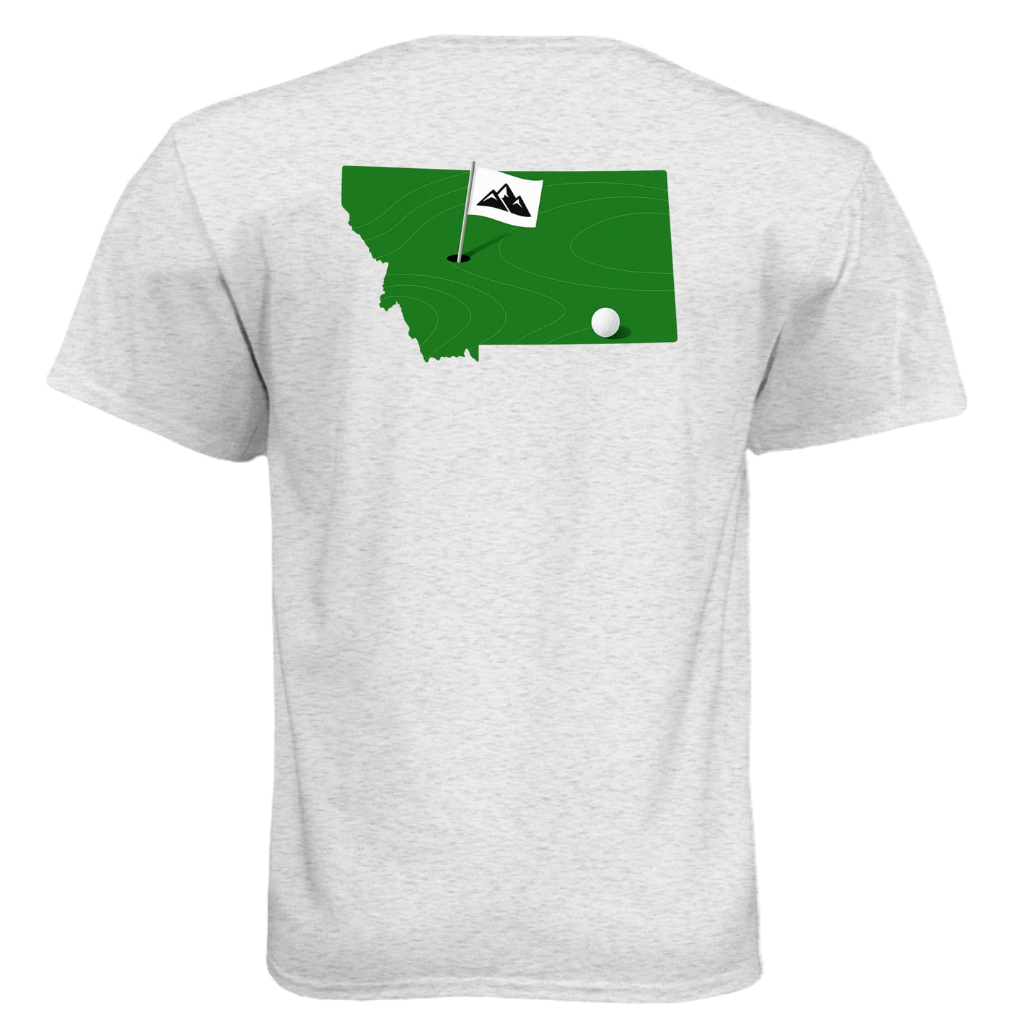 Your State Pride – Montana Golf Shirt – Soft Tri-Blend Tee - Clubbage - Your State Pride – Montana Golf Shirt – Soft Tri