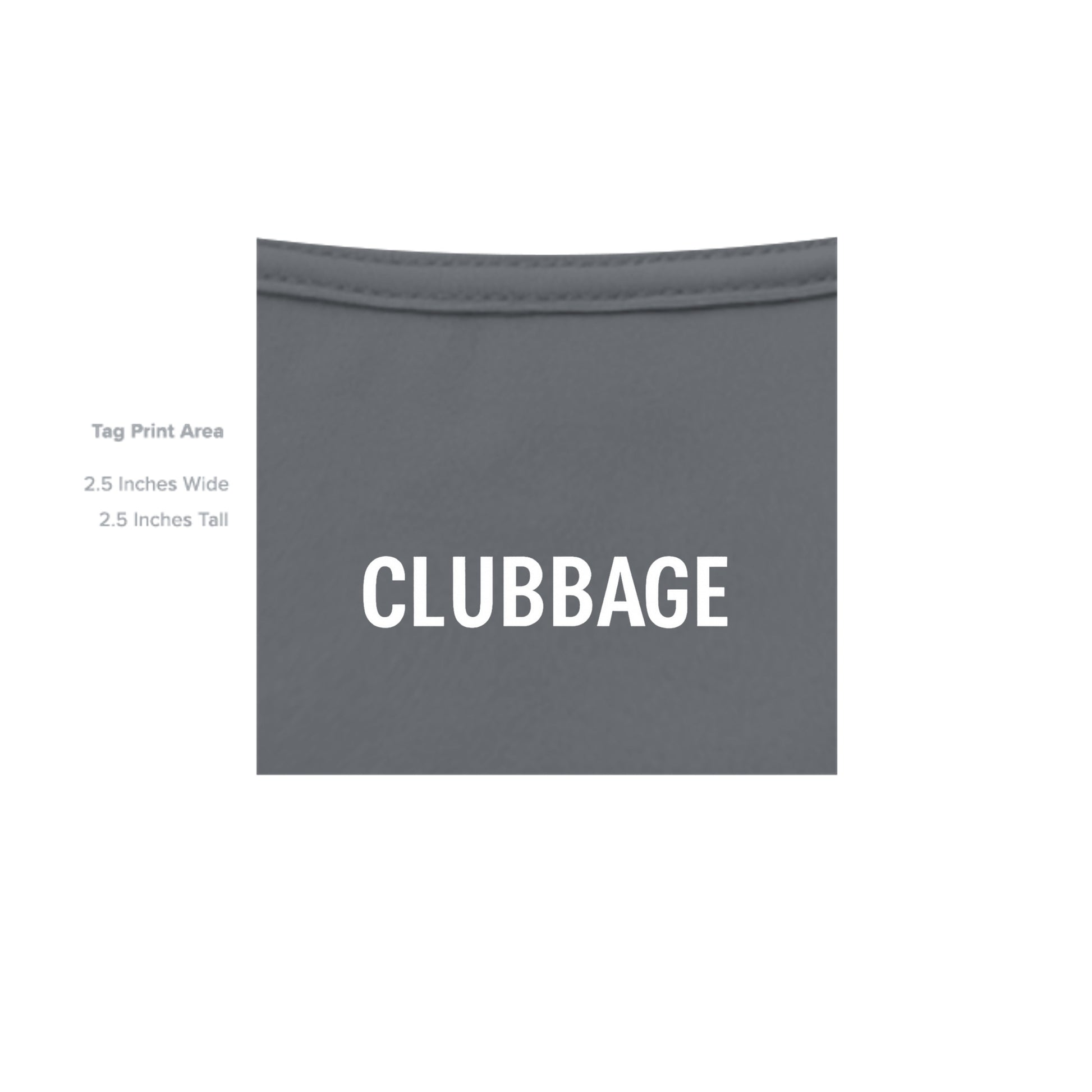tag print area for Army Advance the Ball Patriotic Golf Shirt – Moisture-Wicking Tee from Clubbage