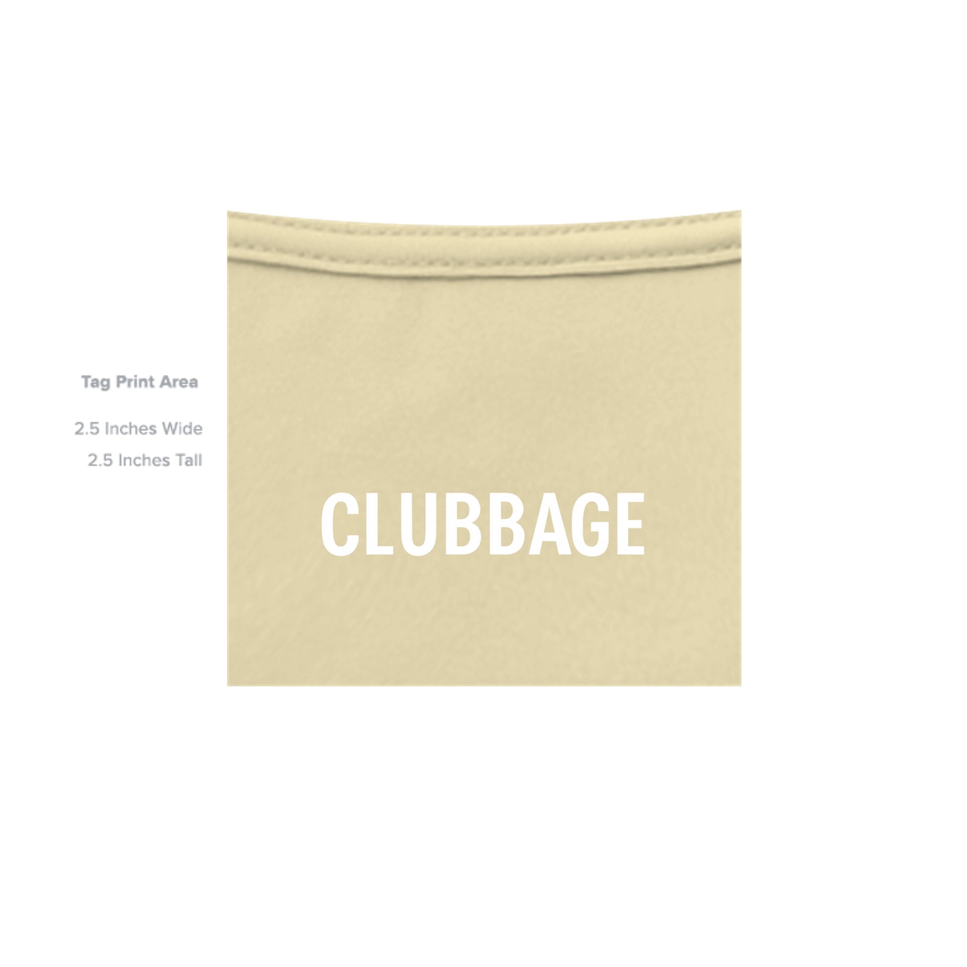 tag print area for Golf but Coffee First Funny Golf Shirt – Moisture-Wicking Tee from Clubbage