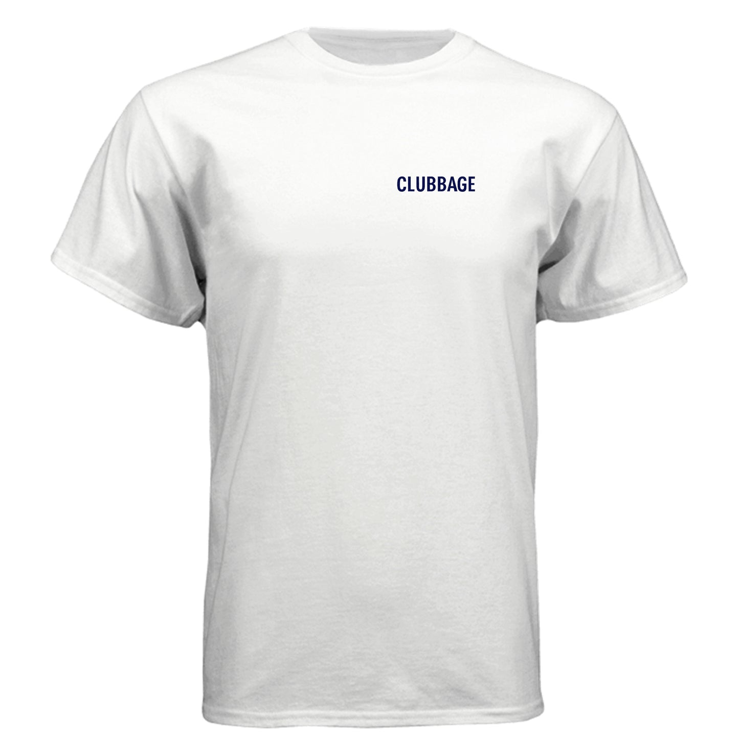 Air Force Cleared to Swing Air Force Golf Shirt – Soft Tri-Blend Tee front logo view from Clubbage