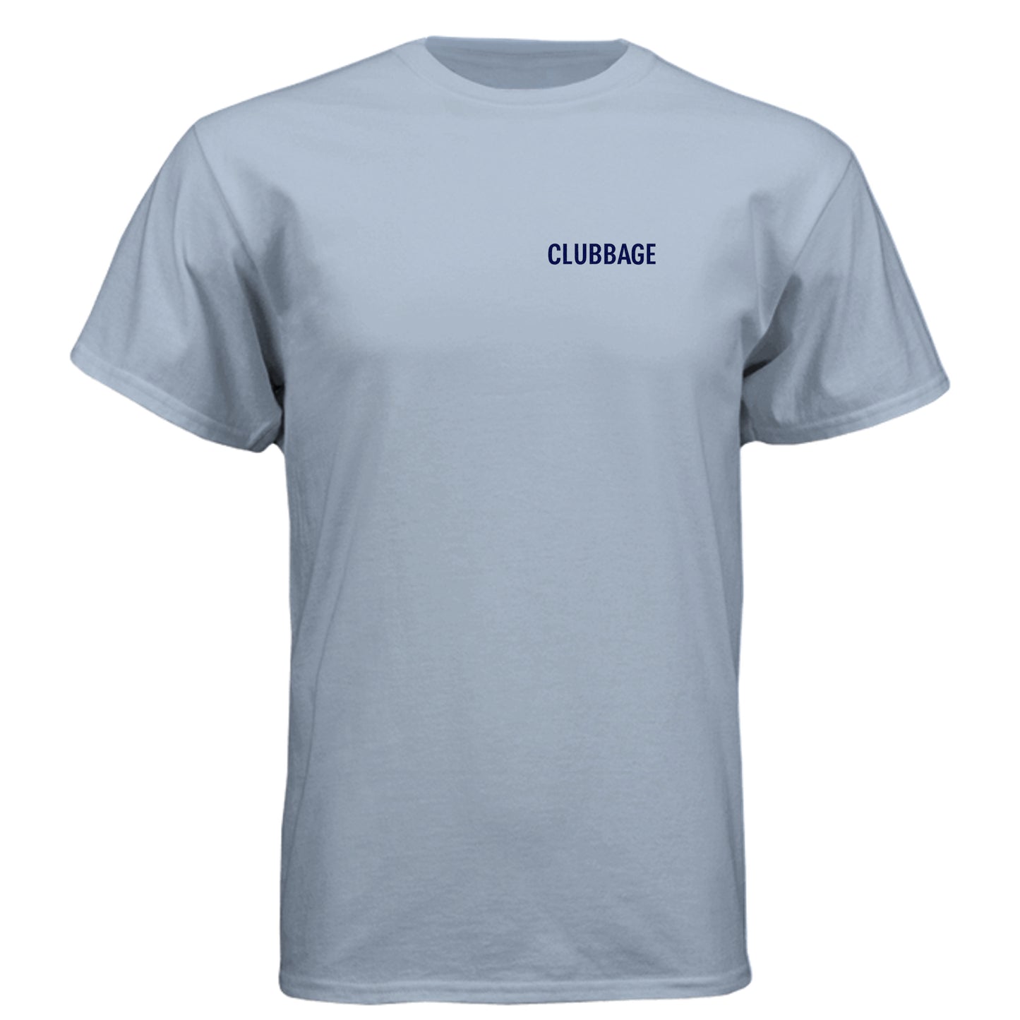 Air Force Low Approach High Fade Air Force Golf Shirt – Soft Tri-Blend Tee front logo view from Clubbage