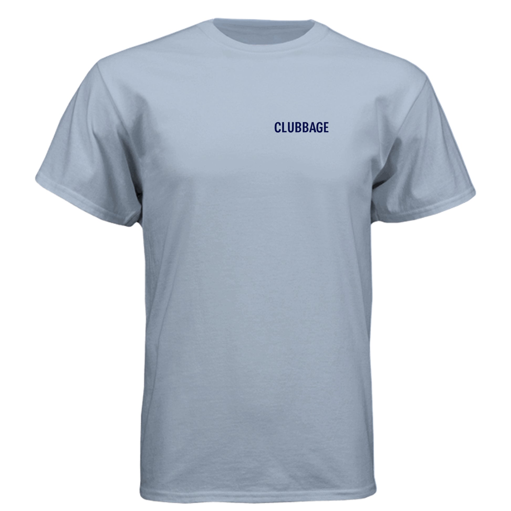 Air Force Low Approach High Fade Air Force Golf Shirt – Soft Tri-Blend Tee front logo view from Clubbage
