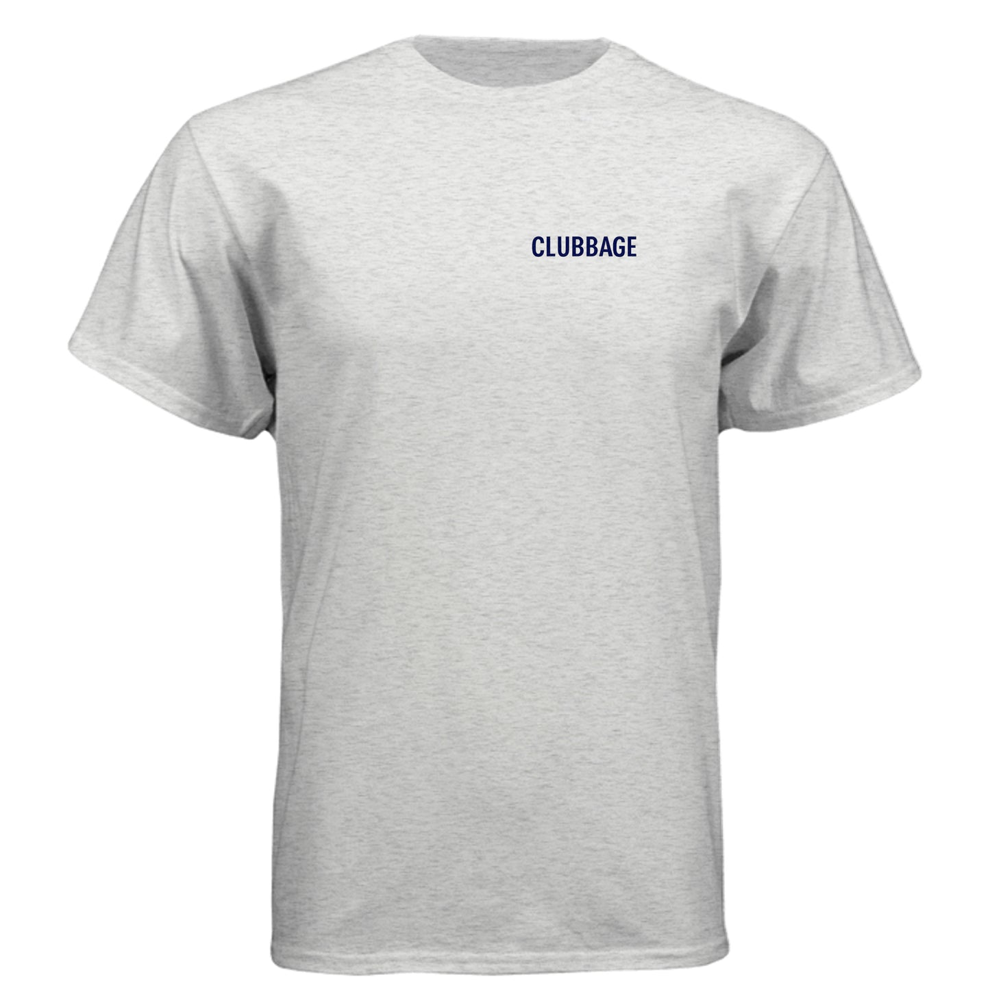 Air Force Low Approach High Fade Air Force Golf Shirt – Soft Tri-Blend Tee front logo view from Clubbage